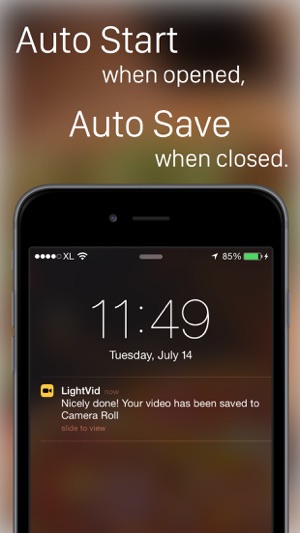 LightVid - Capture Videos with Much Less Space(圖2)-速報App