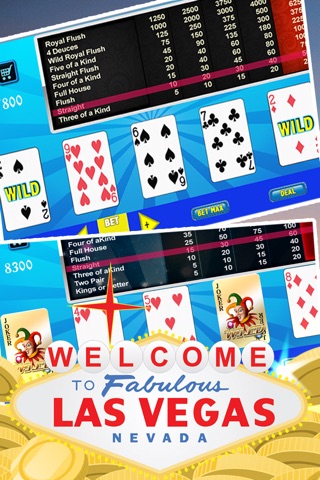 Aaaah Video Poker - New Free Las Vegas Casino Games screenshot 4