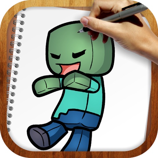 Minecraft coloring pages to print - Minecraft Kids Coloring Pages