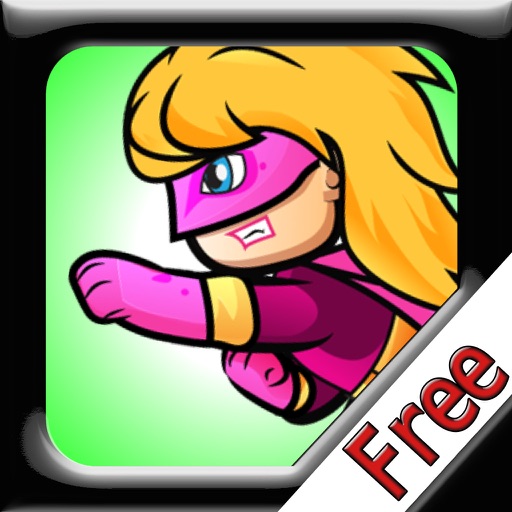 Superwoman Hero Mom - Busy mommy flying and shooting adventure games Icon