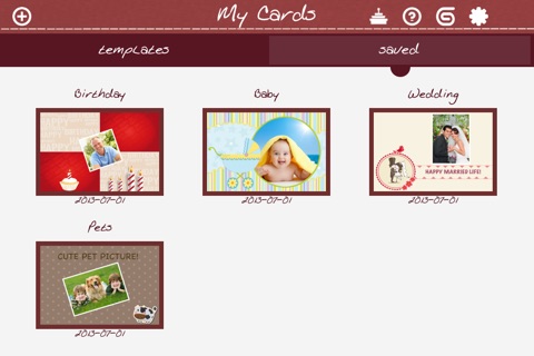 myCards: Send your friends a card screenshot 4