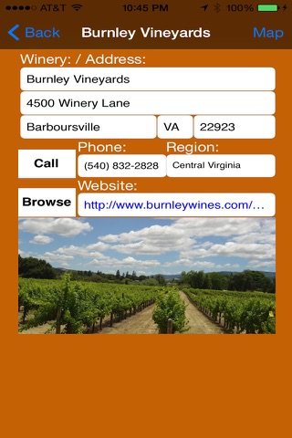 Virginia Winery Finder screenshot 4