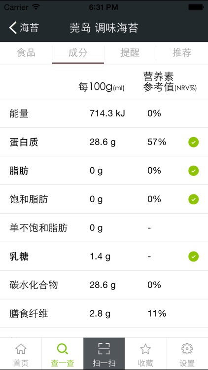 挑食EatQ 一个大众食品评测平台 screenshot-3