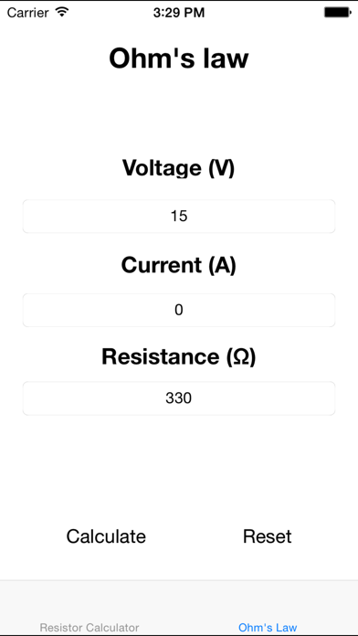 How to cancel & delete Resistor Color Calculator from iphone & ipad 1