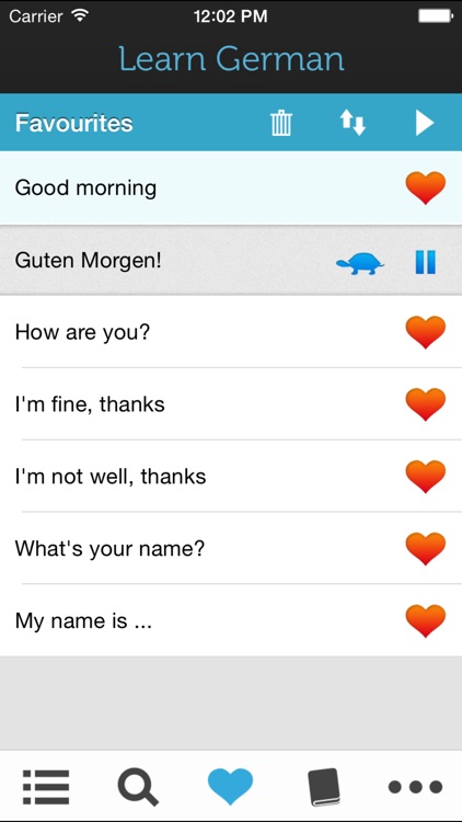 Learn German HD - Phrasebook for Travel in Germany