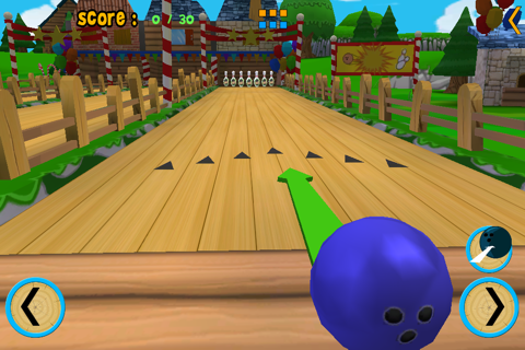 Horse bowling for kids - free game screenshot 2