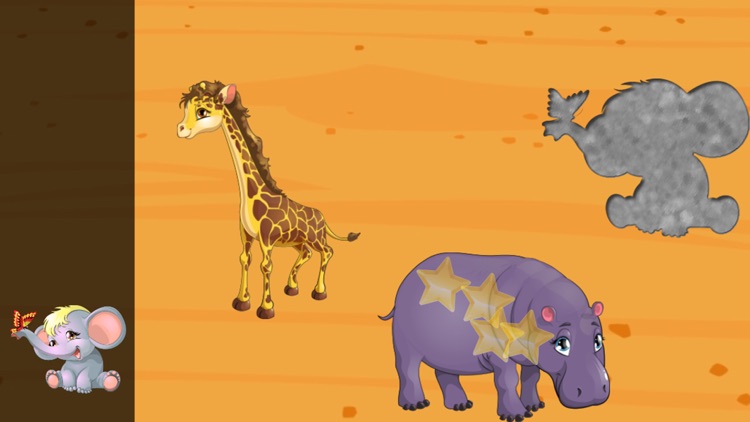 Animals for Toddlers and Kids : puzzle games with pets and wild animals ! screenshot-3