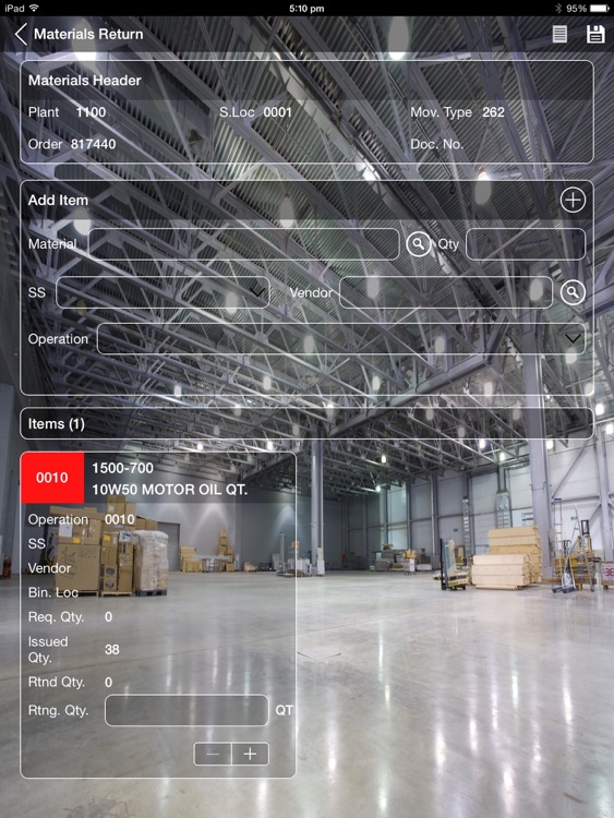 Unvired Inventory Manager