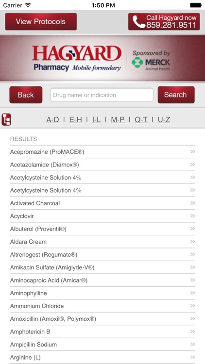 Mobile Formulary