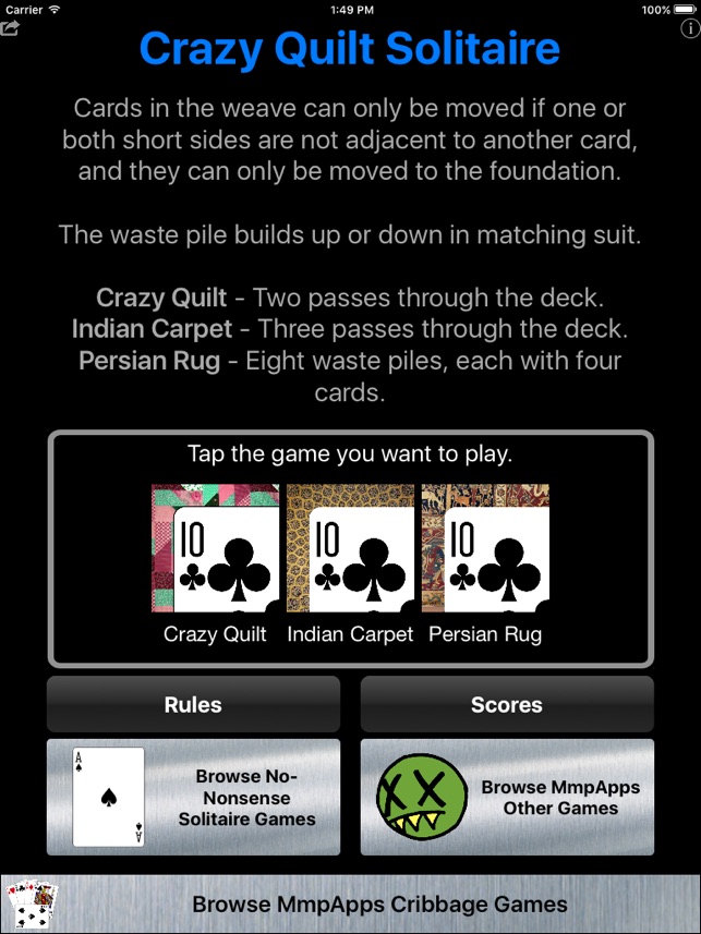 Crazy Quilt Solitaire Classic(圖1)-速報App