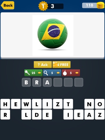 National Football Flag Quiz Free ~ guess world soccer playing countries flags name triviaのおすすめ画像3