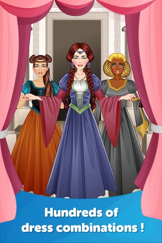 Medieval Dress Up-Fun Doll Makeover Game screenshot 3