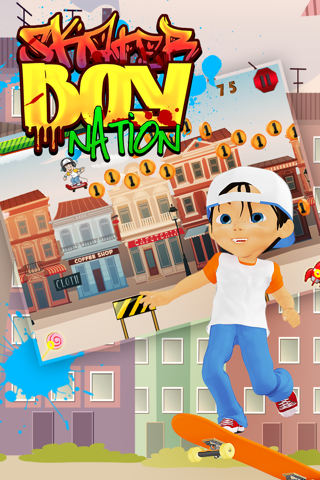 Skater Boy Nation: Extreme Rider Hero screenshot 2