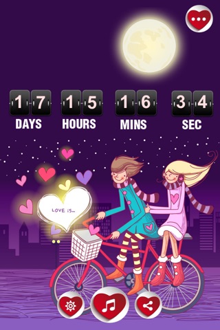 Valentine's Day 2015 - Countdown screenshot 2