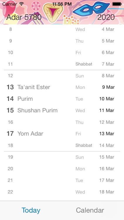 Lunary - Hebrew Calendar screenshot-3