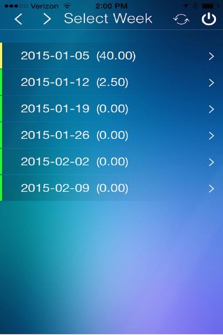 WaYWo Mobile Time Tracking for Clarity screenshot 3