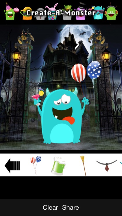 Create-A-Monster - Create cool Monsters! Have fun with your kids! screenshot-3