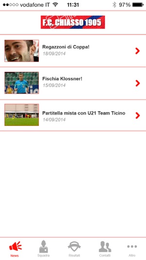 F.C. Chiasso 1905 Official App(圖5)-速報App