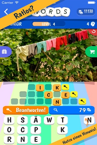 3 Words: Colorful – find three secret words in one crazy colorful picture screenshot 3