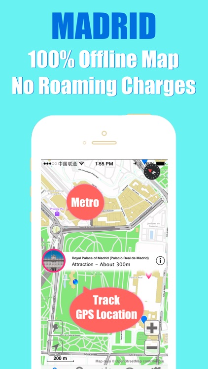 Madrid travel guide with offline map and España metro transit by BeetleTrip