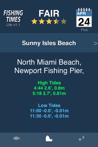 Fishing Times Pro screenshot 4