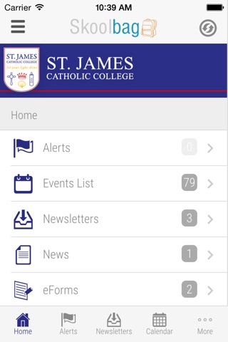 St James Catholic College Cygnet - Skoolbag screenshot 2