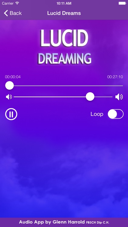 Lucid Dreaming Hypnosis by Glenn Harrold