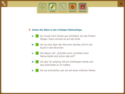 Frau Holle und andere Märchen - ELI screenshot 3