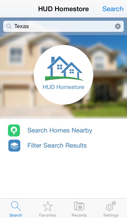 HUDHomestore Mobile Search