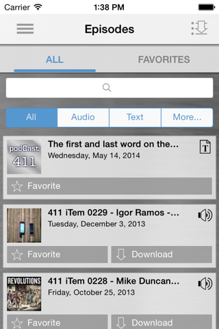 podcast411 App - learn about podcasting screenshot 2