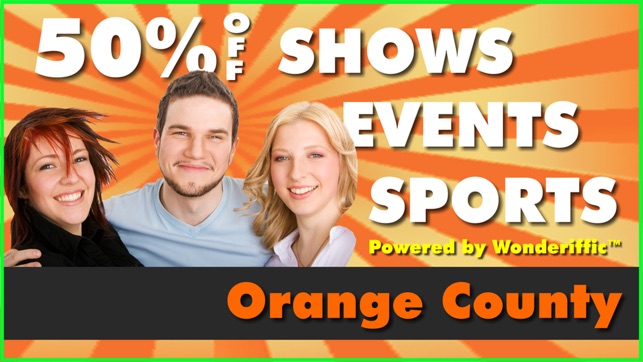 50% Off Orange County, California Events, Shows and Sports G(圖2)-速報App