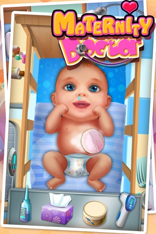 Little Newborn Baby Doctor - kids game & new baby screenshot 4