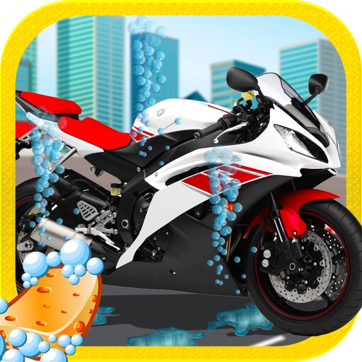 Motorcycle Wash icon