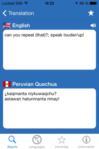Parler les langues du continent américain - anglais, espagnol, portugais, quechua, papiamentu, créole, guarani, etc screenshot 4