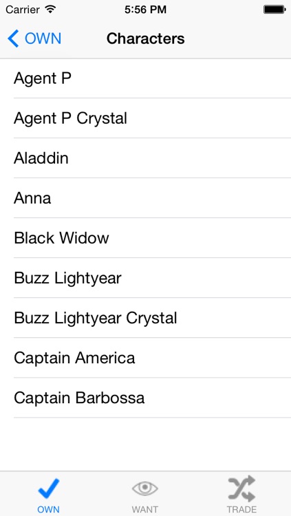 Infinity Tracker