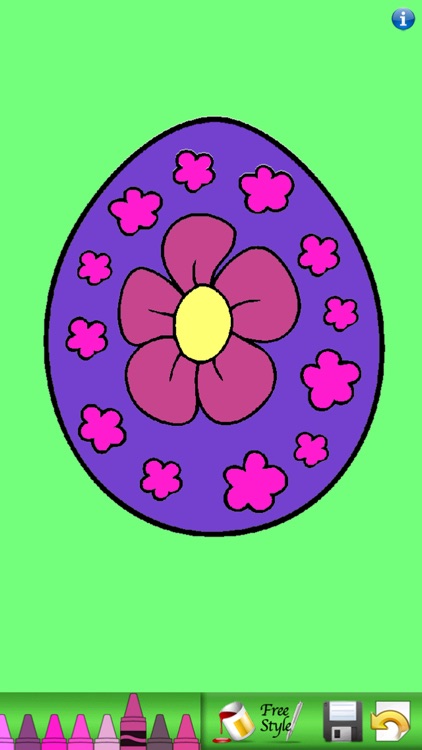 Easter Egg Kids Coloring Book!