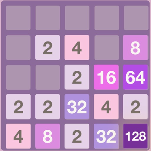 Cool Entertaining 5x5 Puzzle with tagline "for 4096" iOS App