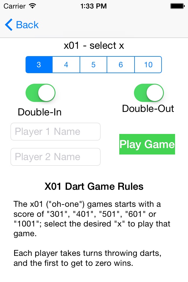 Dart Scoring screenshot 2