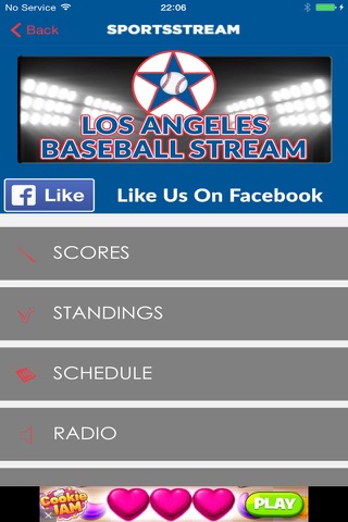 LOS ANGELES BASEBALL STREAM LAD screenshot 3