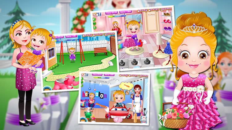 Baby Hazel Flower Girl - Girls games 