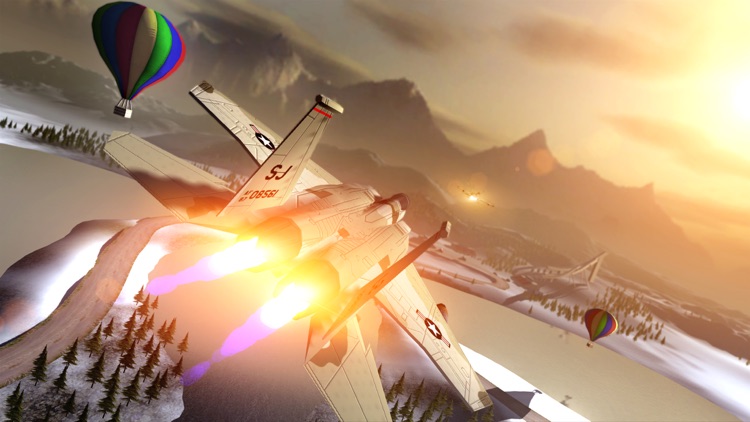 Frozen Air War Jet Fighter screenshot-4