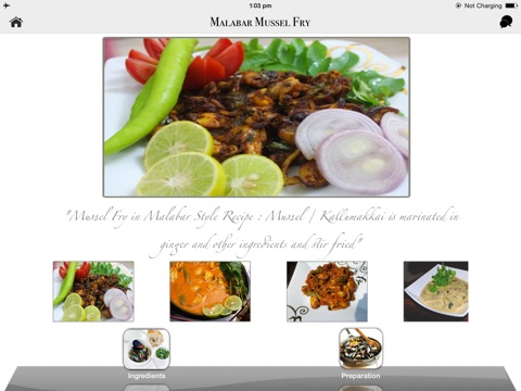 MusselRecipes screenshot 2