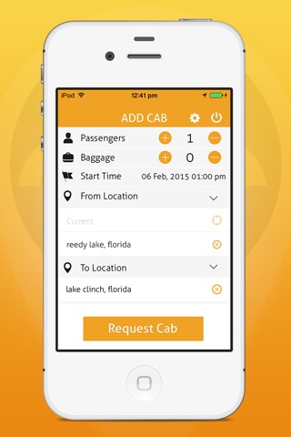 FindMeCabbie screenshot 2