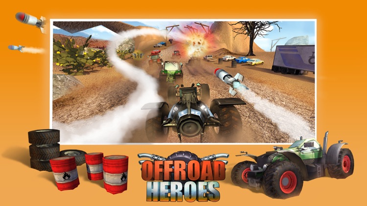 An Offroad Heroes Free: Action Destruction Rally Racing 3D screenshot-3