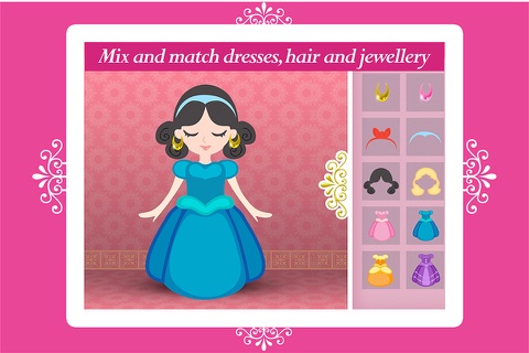 Princess Merida Dress up - Fantasy Wardrobe FREE screenshot 3