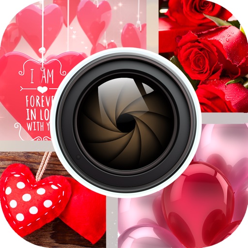 Valentine's Day 2015 Photo Frame - Romantic Love Picture Collage Editor FREE