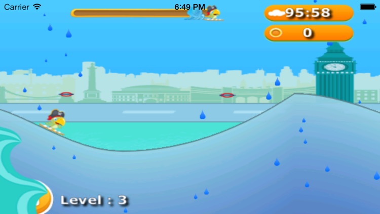 Sully the Pirate Parrot Surfer screenshot-3