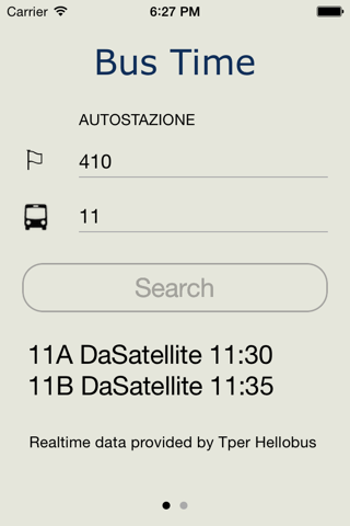 Bus-Time-Bologna screenshot 2