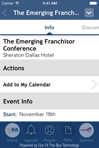 IFA - Emerging Franchisor Conference screenshot 3