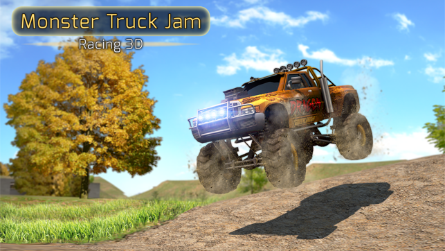 Monster Truck Jam Racing 3D - Off-road Driving Simulator(圖1)-速報App